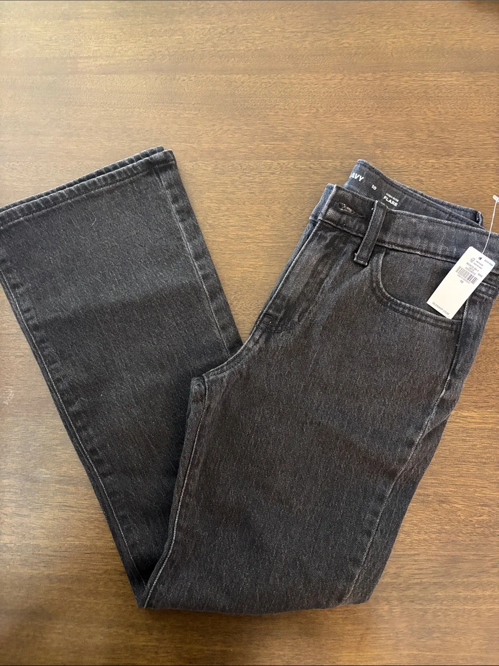 Old Navy Black Kids Straight-Leg Jeans